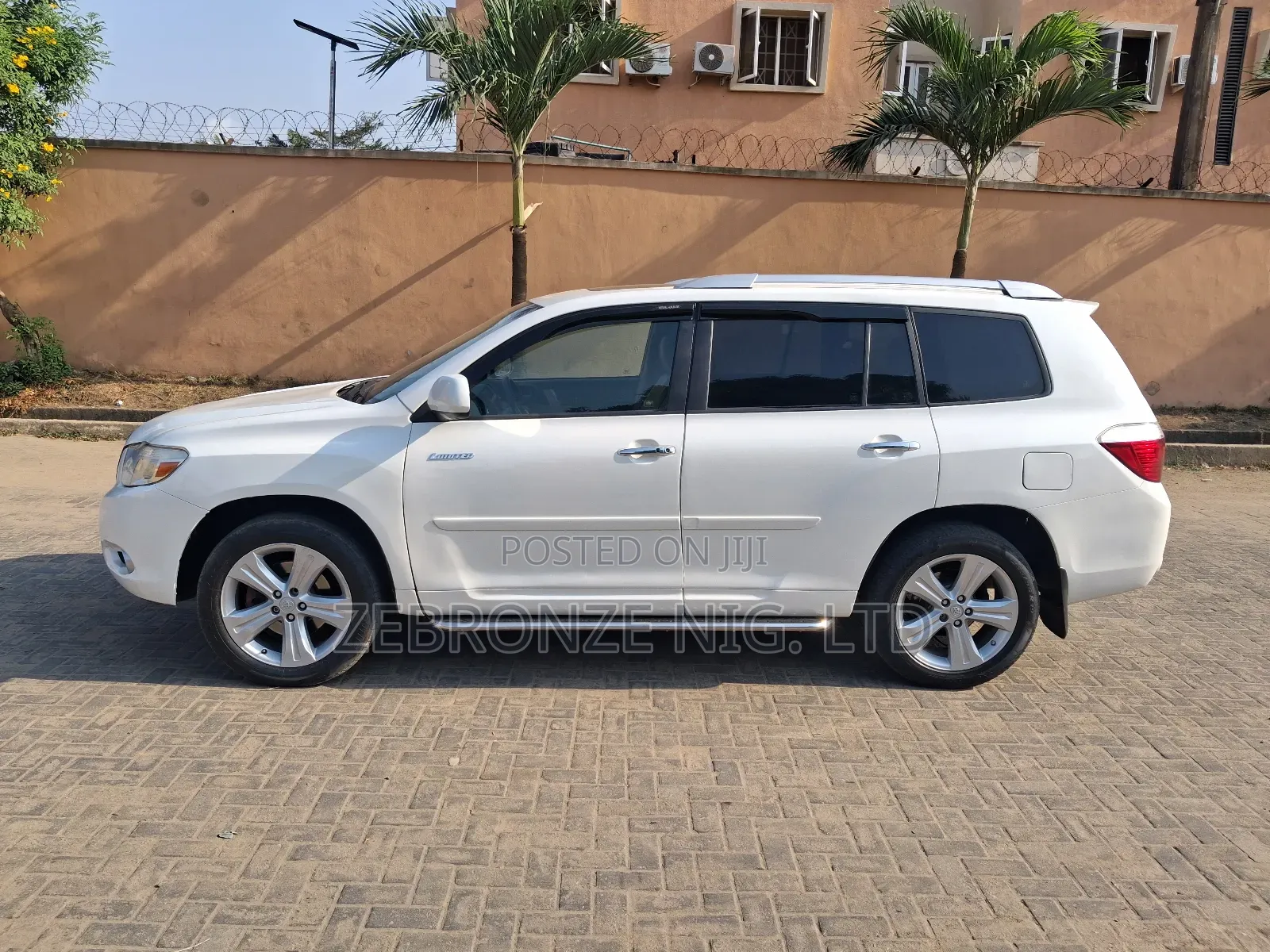 Toyota Highlander Limited 2008 White