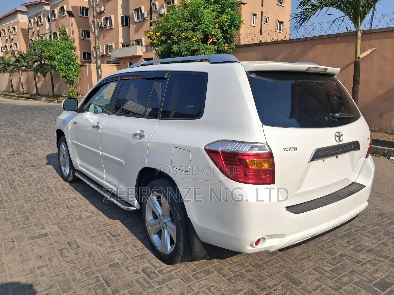 Toyota Highlander Limited 2008 White