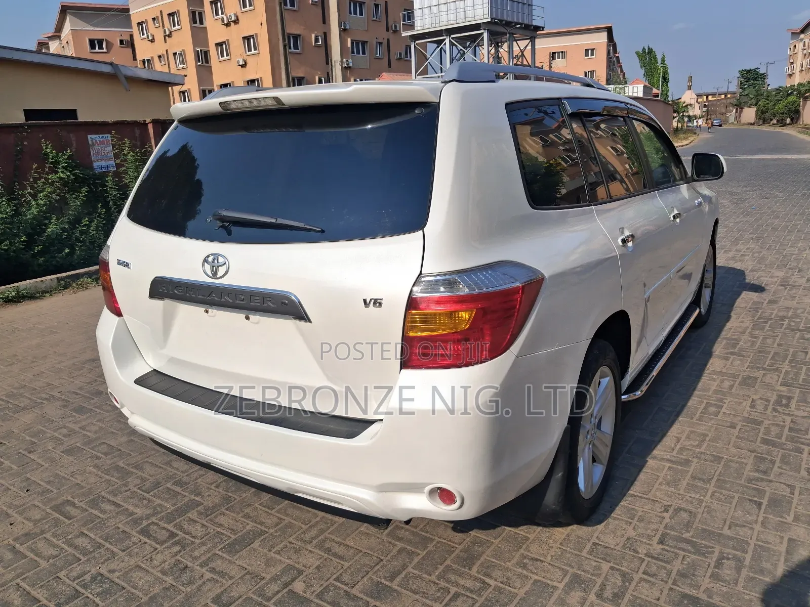 Toyota Highlander Limited 2008 White