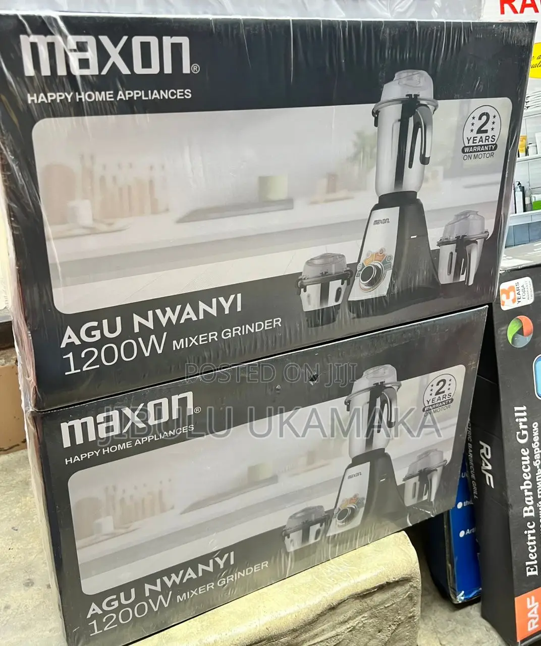 Maxon Agu Nwanyi 1200watts Copper Motor 3 Jars