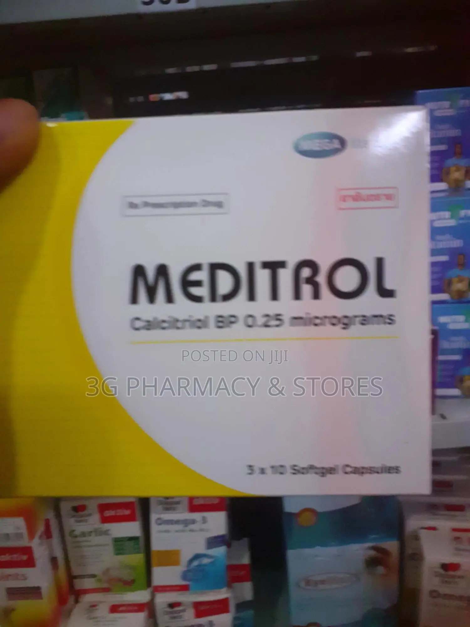 Meditrol 0.25mcg X 30 Softgels