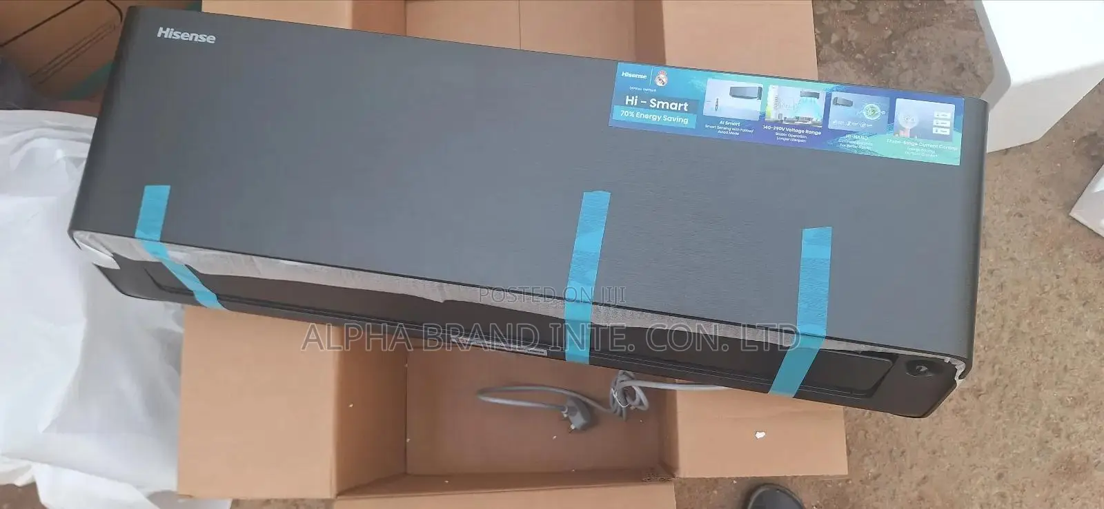 Hisense 1.5hp Inverter Black