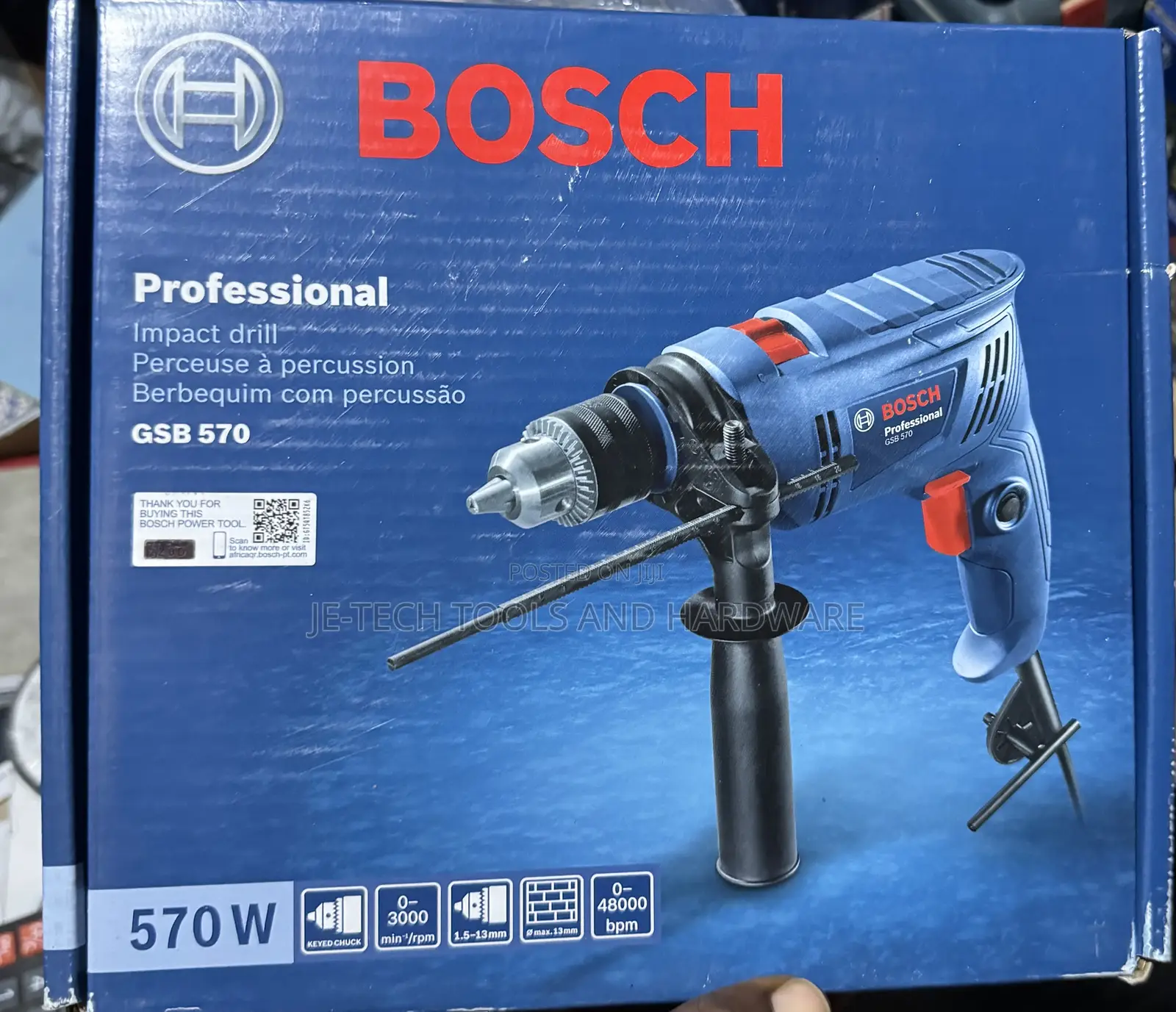 Bosch GSB 570 Professional Impact Drill.