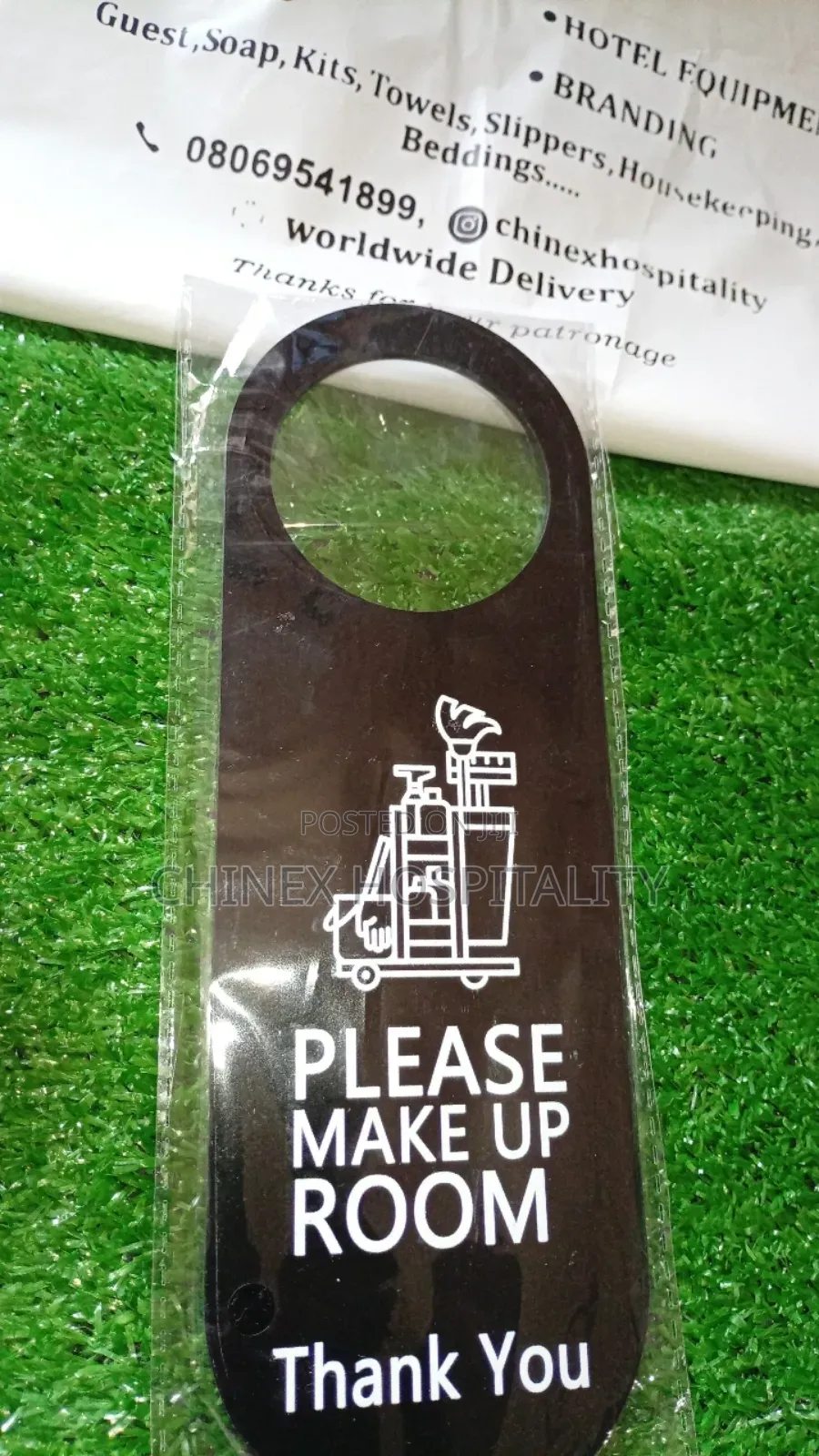 Do Not Disturb Tag , DND for Hotels, Apartments Offices Etc