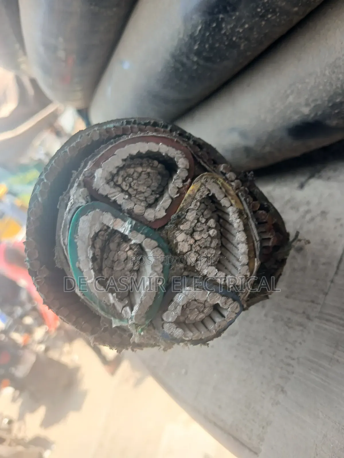 3x300mm2 +1×150mm2 Armoured Aluminium Cable