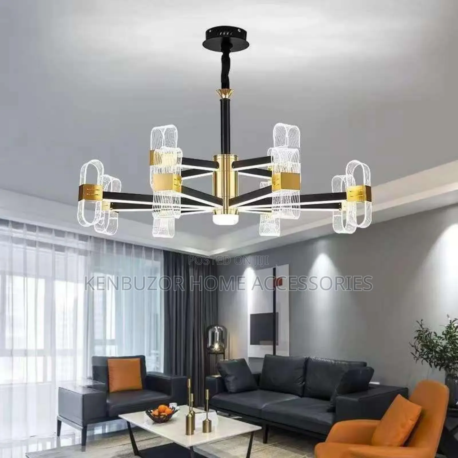 12 Hands Led Light Chandelier