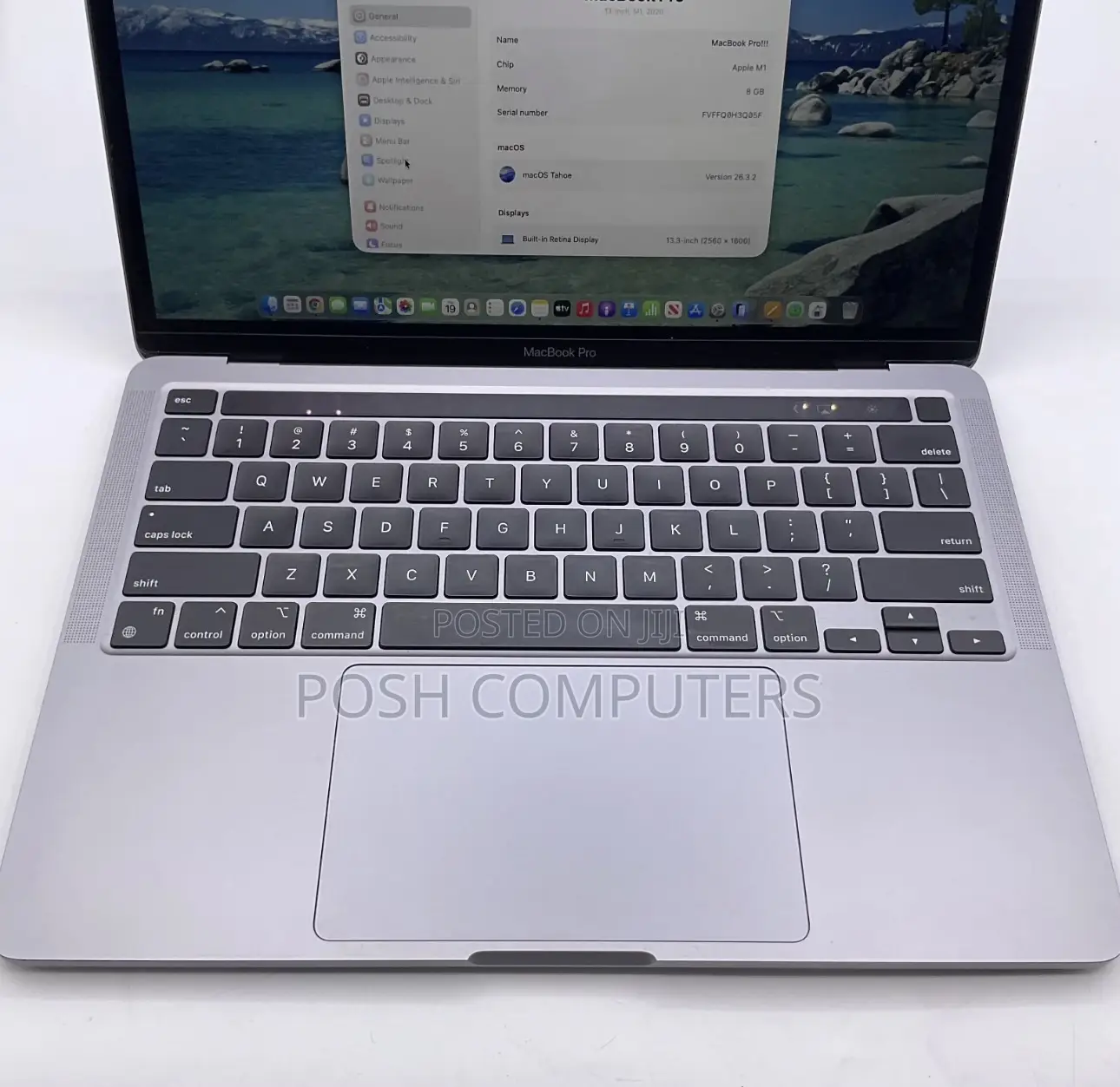 Laptop Apple MacBook Pro 2020 16GB Intel Core i5 SSD 512GB