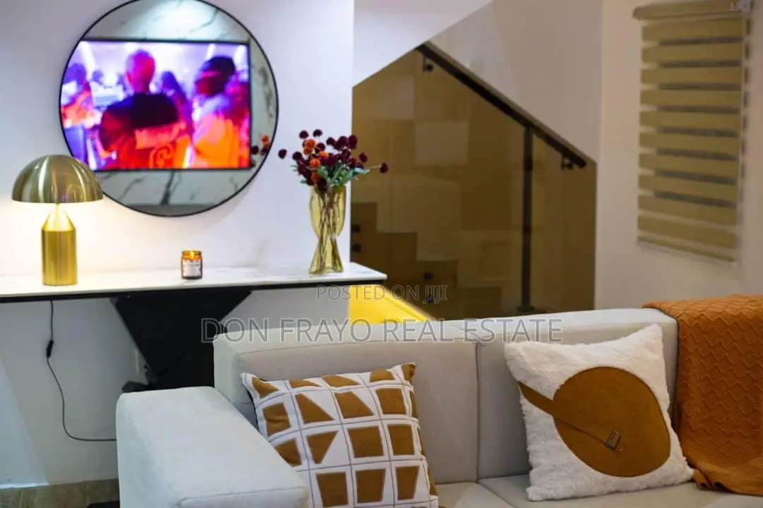 3 Bedroom Service Apartment With Cinema at Main Ikolaba Ibadan