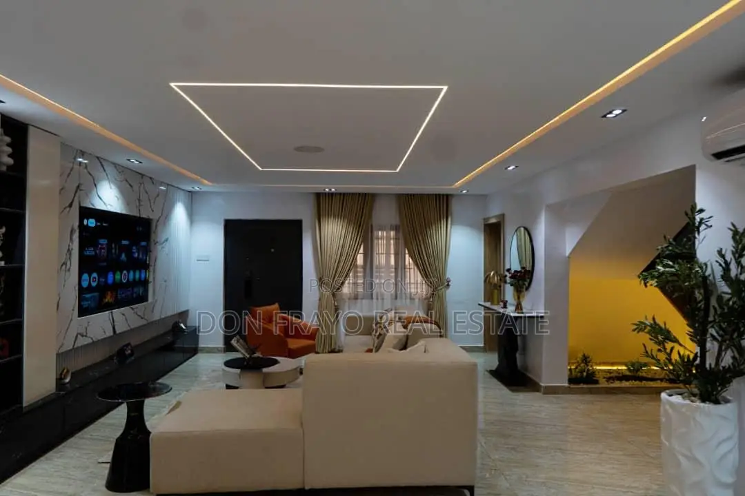 3 Bedroom Service Apartment With Cinema at Main Ikolaba Ibadan