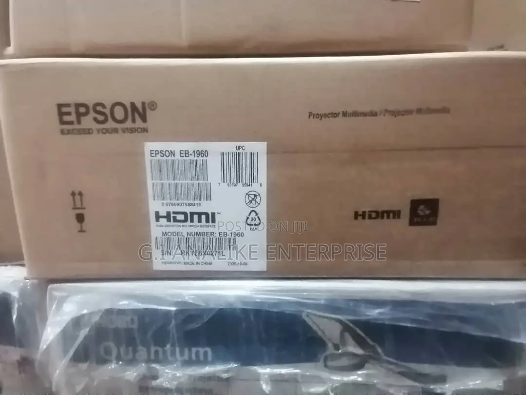 Epson 1960 5000 Lumens 3lcd Crystal Projector