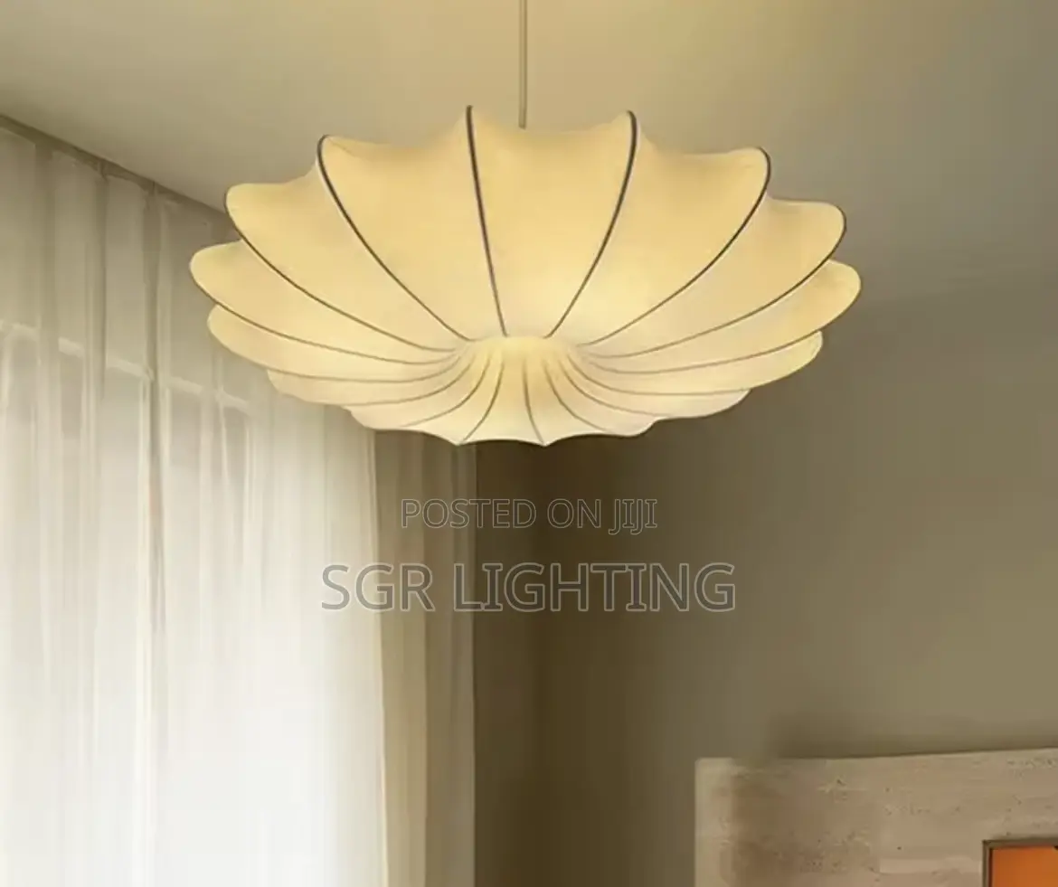 Japanese Wabi Sabi Silk Pendant Lamp