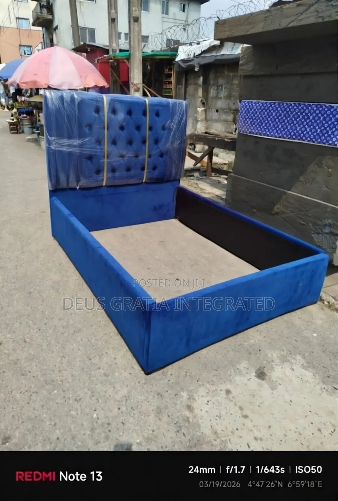 6 by 6 Bedframe for Hotel Room