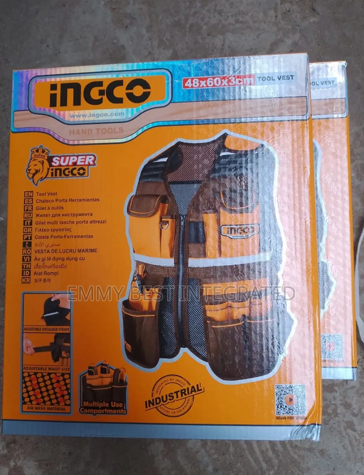 Ingco Tools Vest