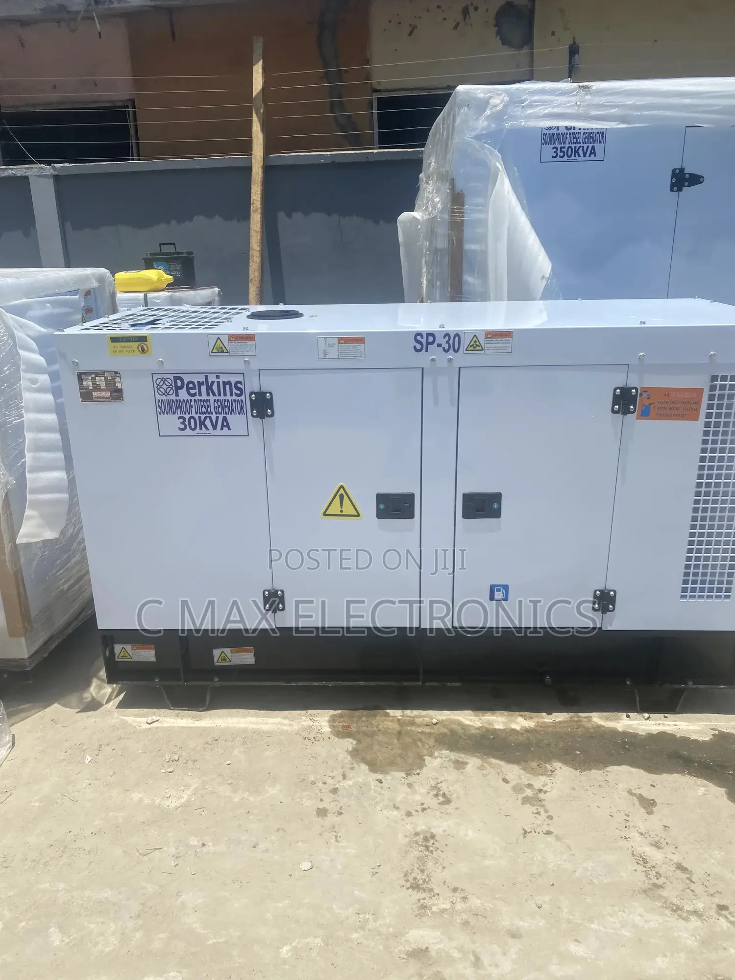 Perkins 30kva Diesel Generator (Brand New) – Zero Usage