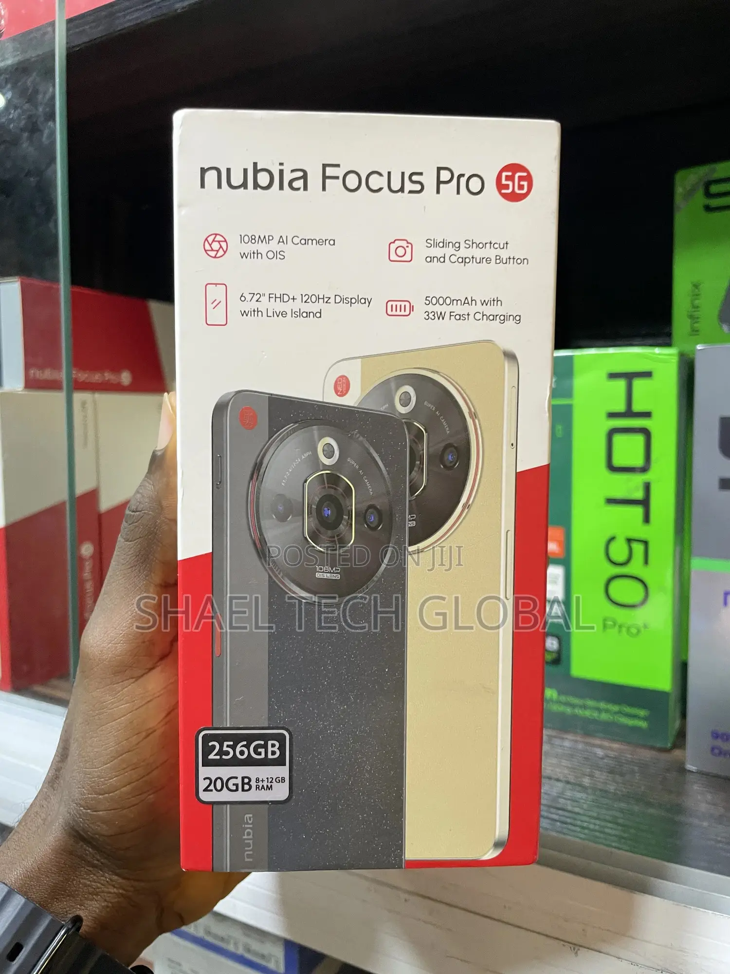 New ZTE nubia Focus Pro 256 GB