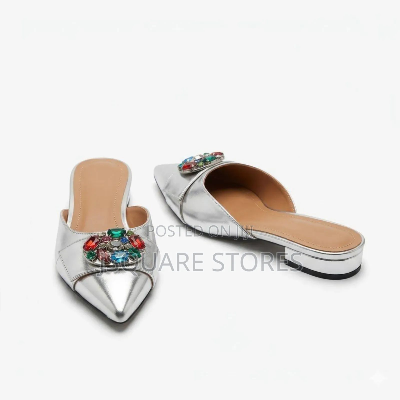 Colourful Covered Toe/ Half Slippers