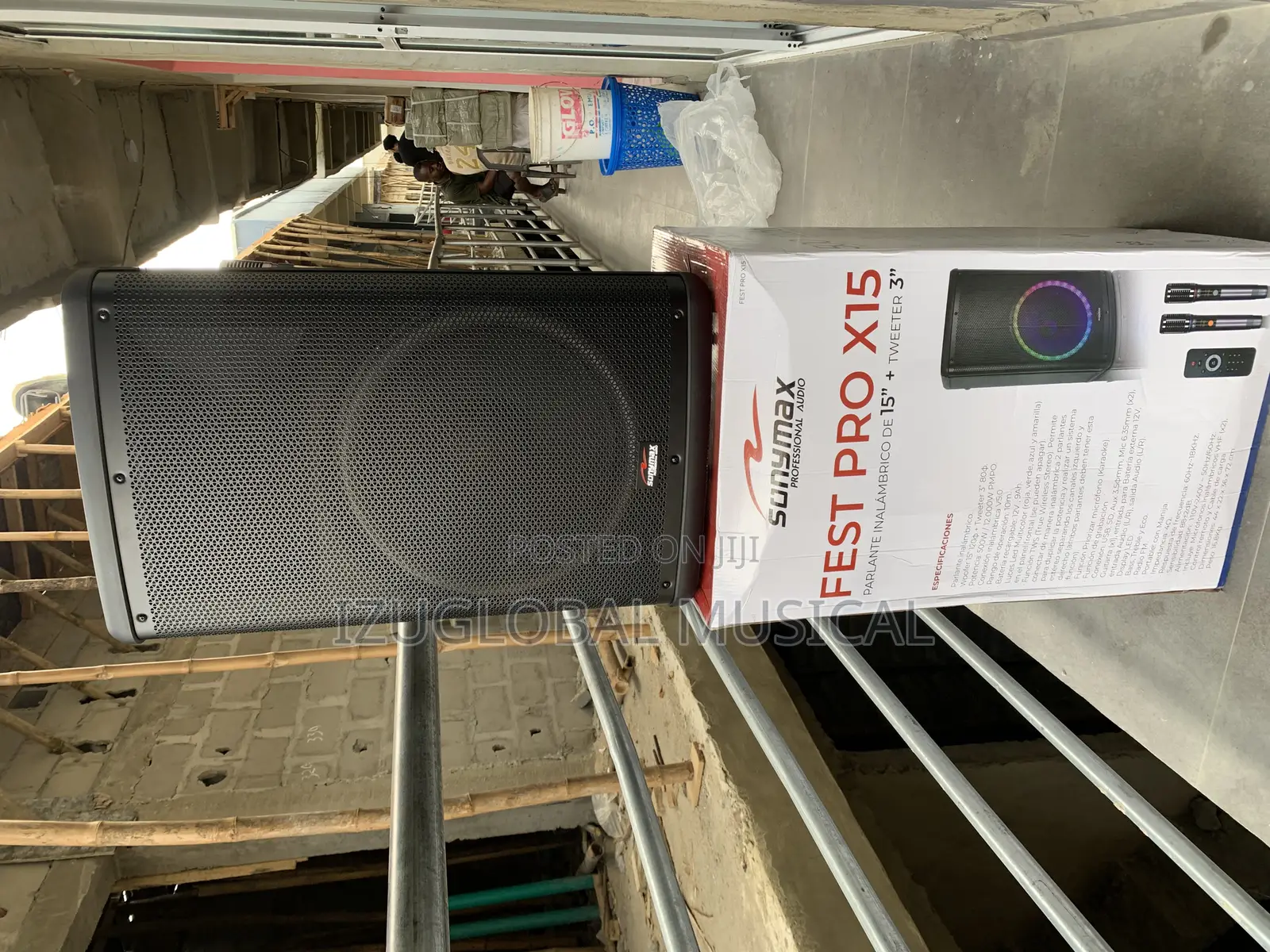 Sonymax Biggest 15” Inches Rechargeable Public Address 12000watts