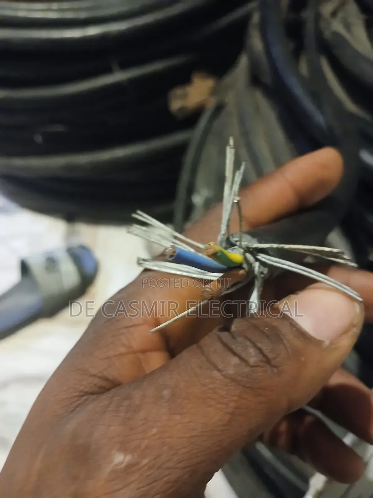 3x2.5mm2 Armoured Cable 600/1000 Volts