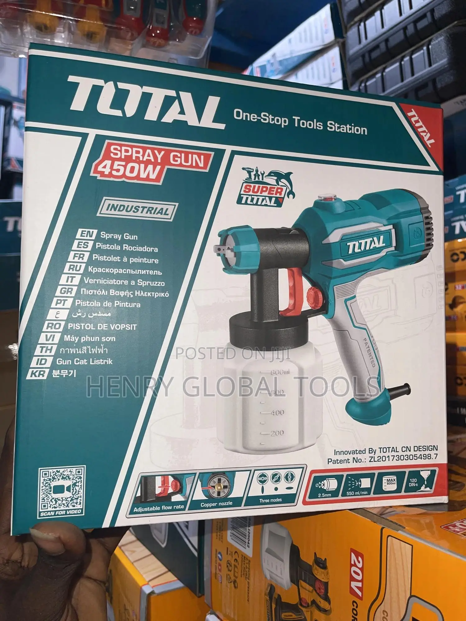 450w Total Electric Spray Gun Machine