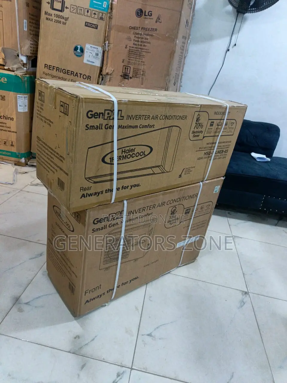 Haier Thermocool Hsu-12cirm-Qw01 Air Cooling Structure