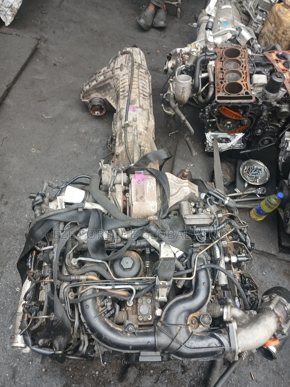 Complete Engine V6 3.0 Tdi Diesel Touareg and Audi Q7 2006-2010