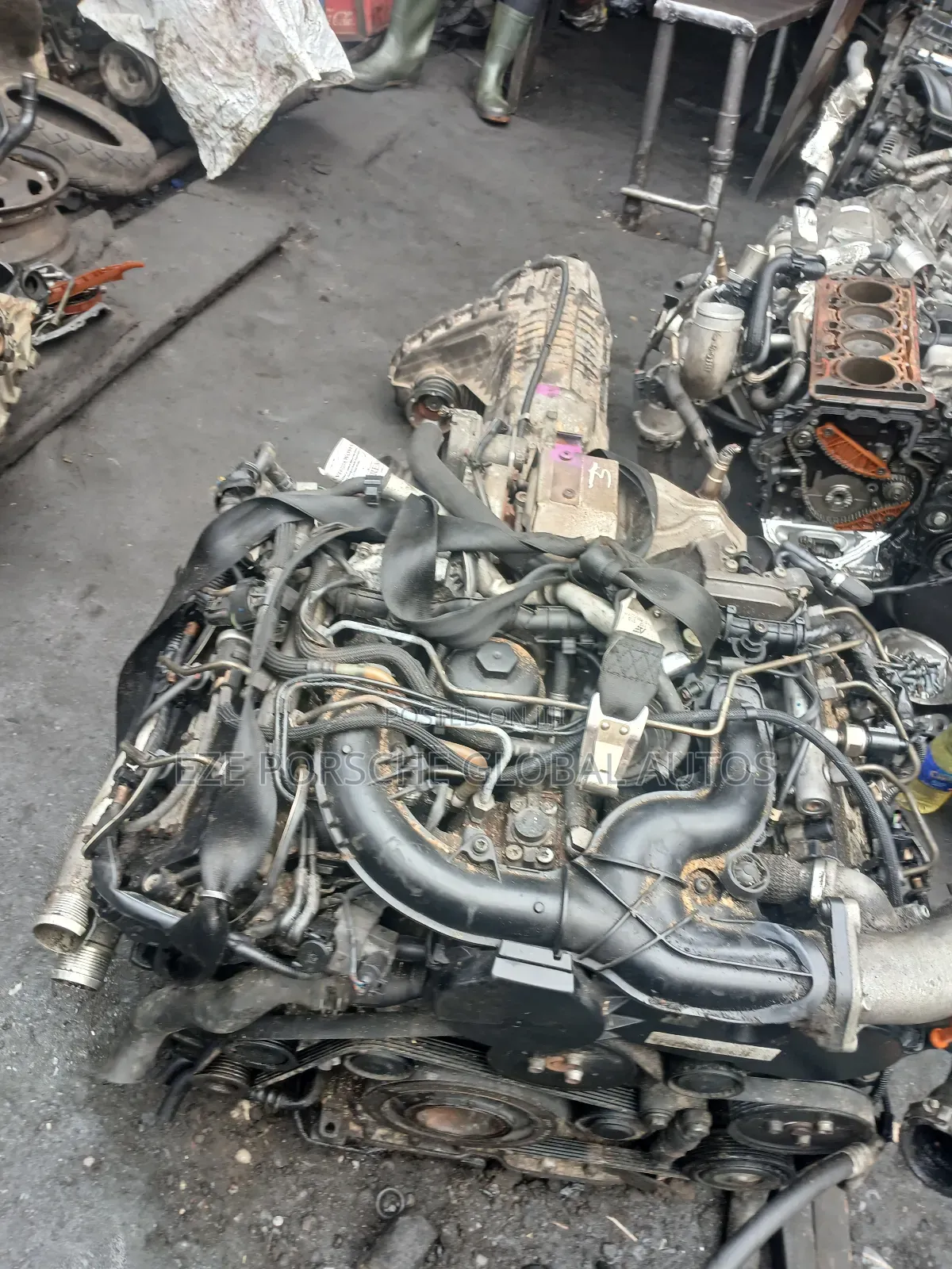Complete Engine V6 3.0 Tdi Diesel Touareg and Audi Q7 2006-2010