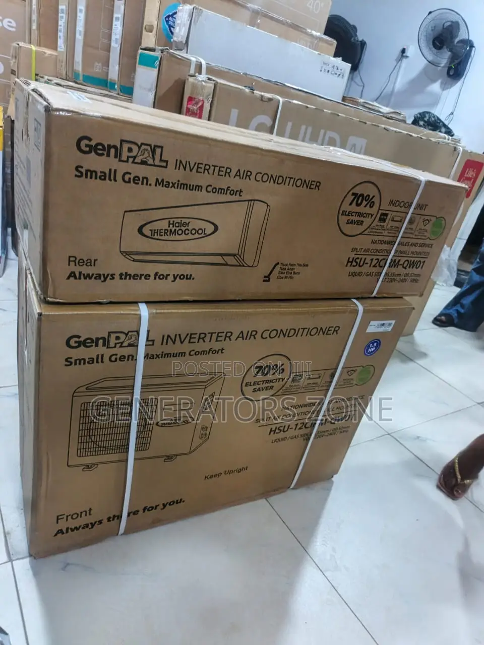 Haier Thermocool 1.5hp Air Cooling Unit Hsu-12cirm-Qw01