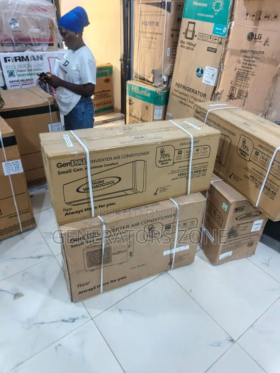 1.5hp Inverter Ac System Hsu-12cirm-Qw01 Haier Thermocool