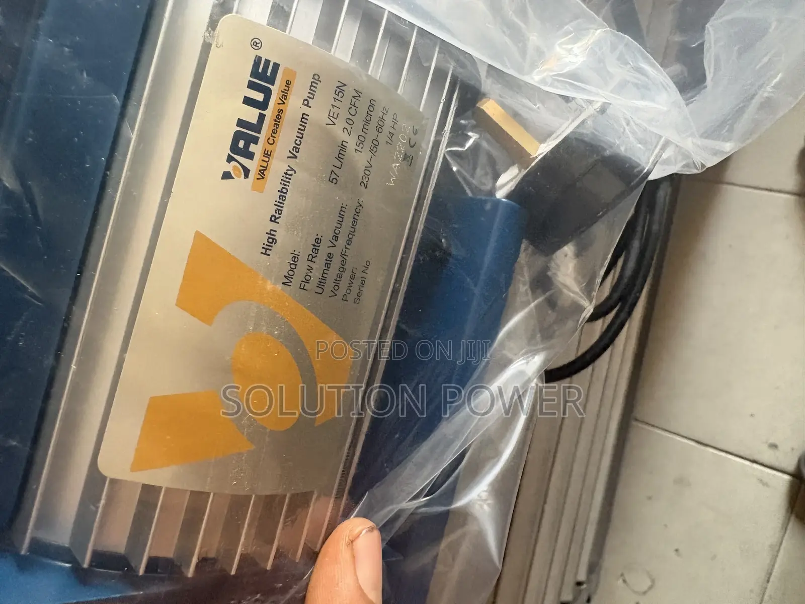 1/4hp Vacuum Pump