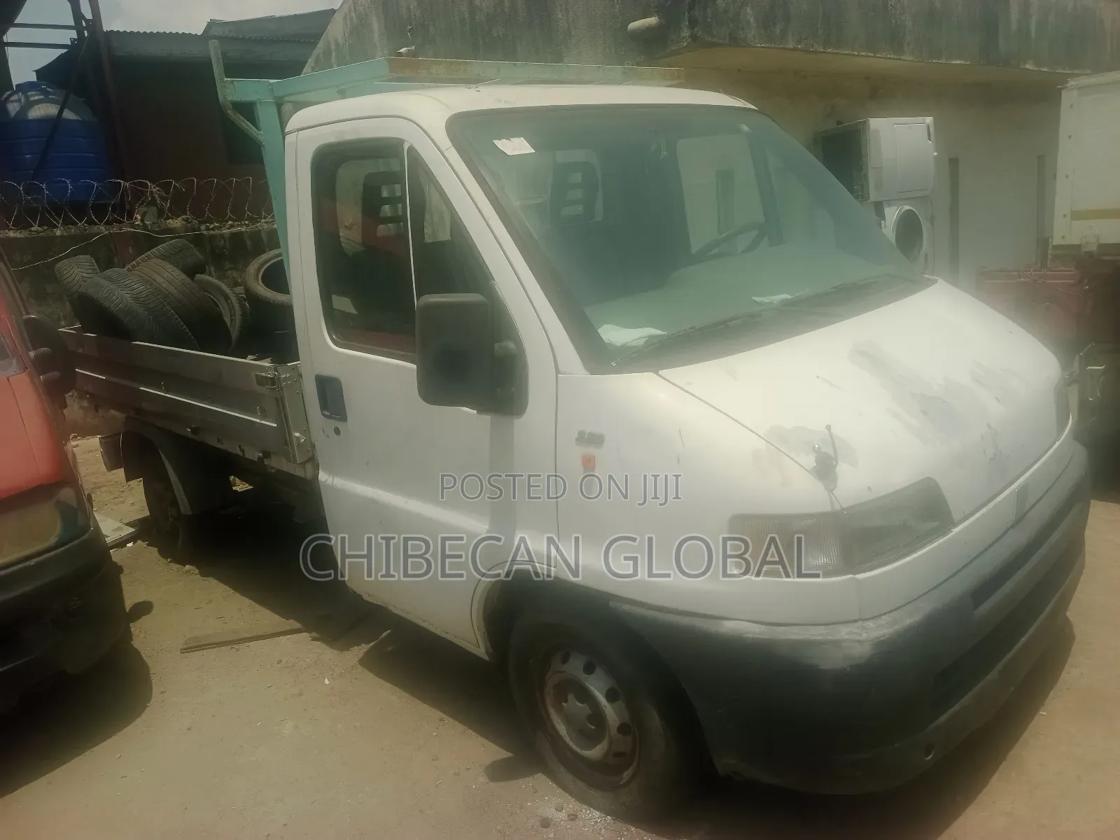 Fiat Ducato Pickup Truck 4 Tyres 2000 White