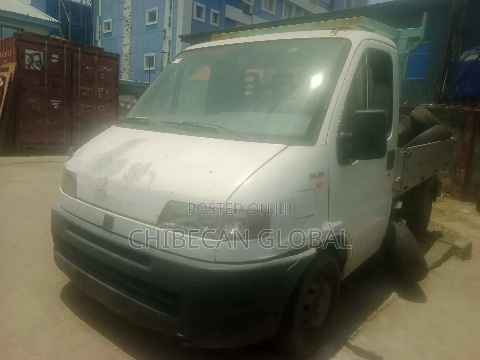 Fiat Ducato Pickup Truck 4 Tyres 2000 White