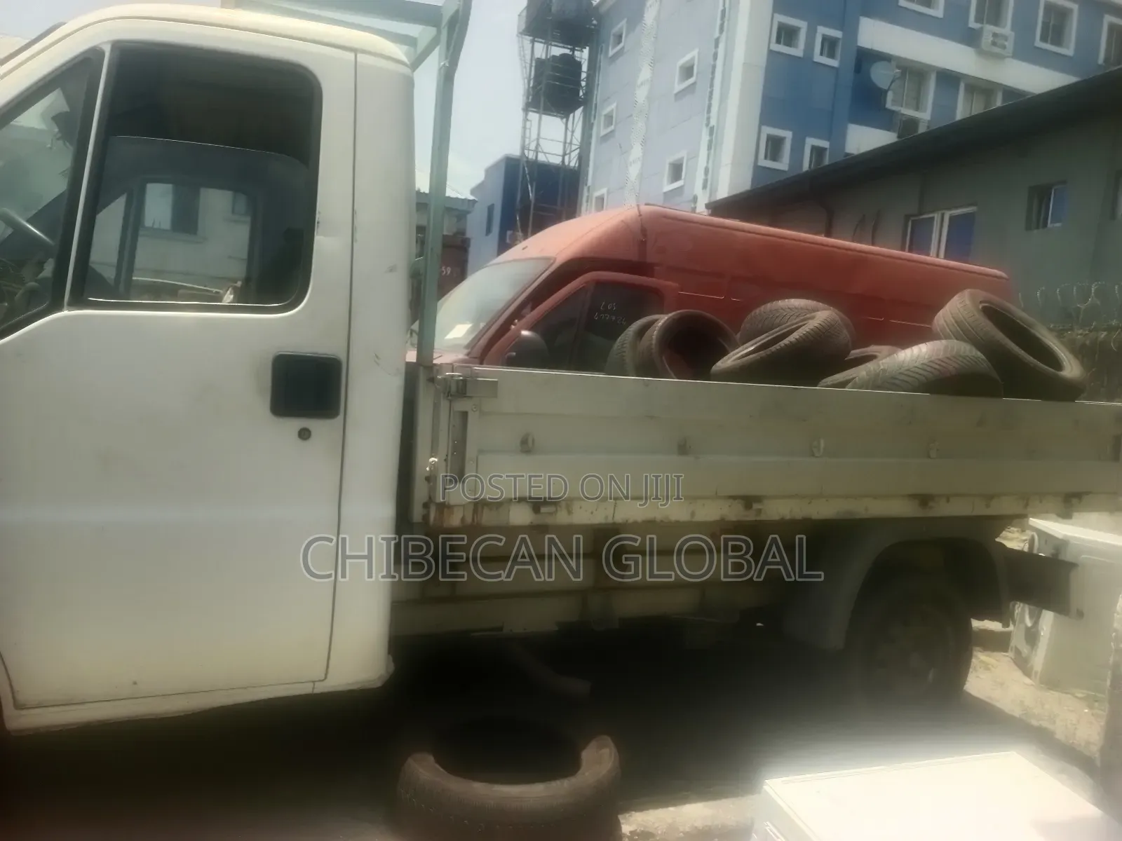 Fiat Ducato Pickup Truck 4 Tyres 2000 White
