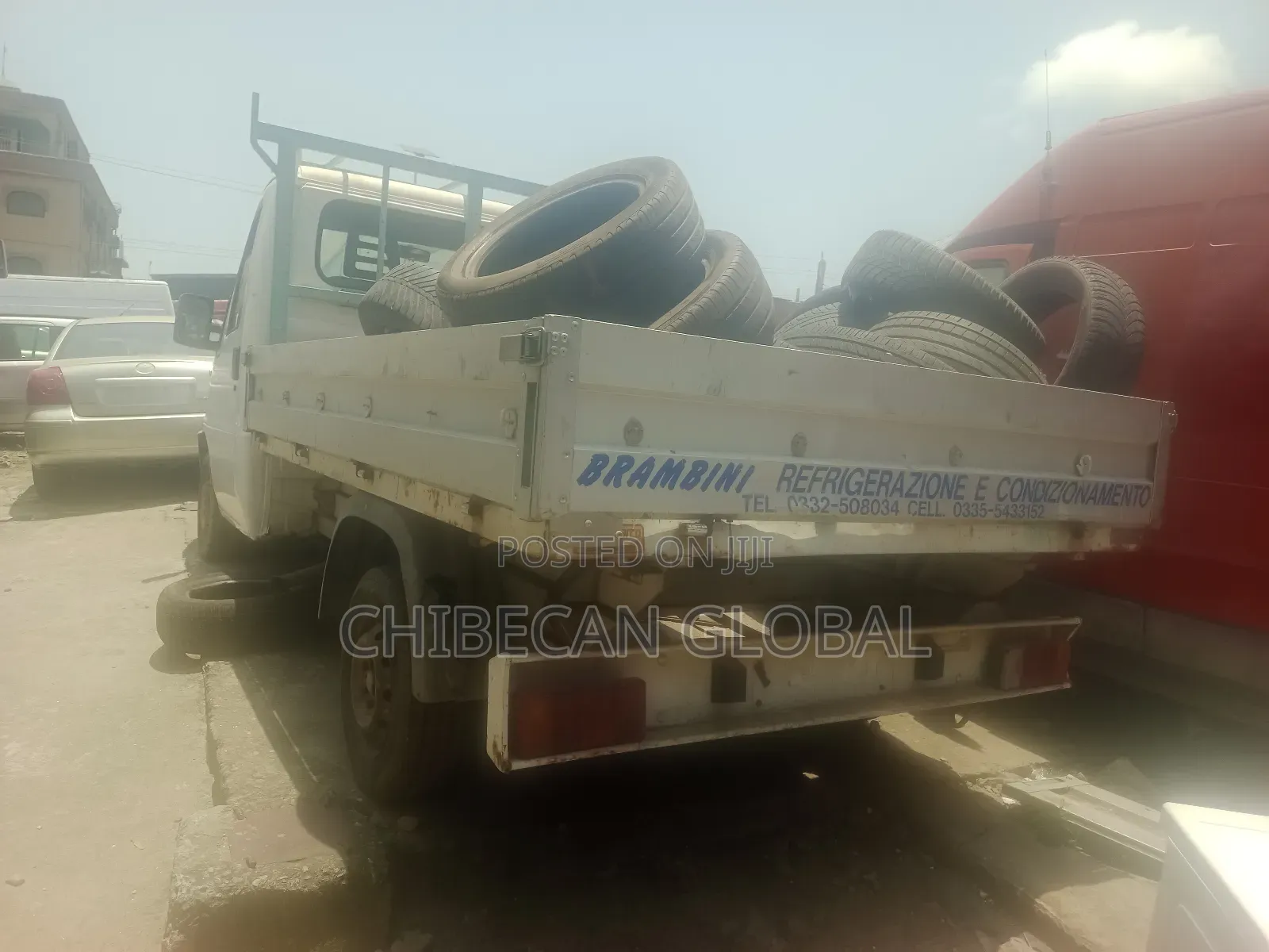 Fiat Ducato Pickup Truck 4 Tyres 2000 White