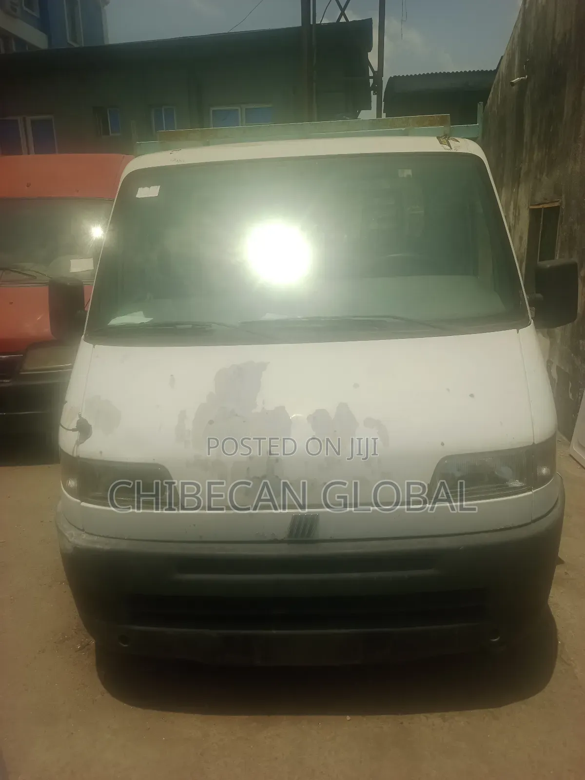 Fiat Ducato Pickup Truck 4 Tyres 2000 White