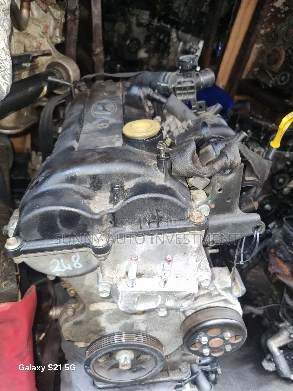 Hyundai Accent and Hyundai Grand I10 4cylinder Engine 2012 .