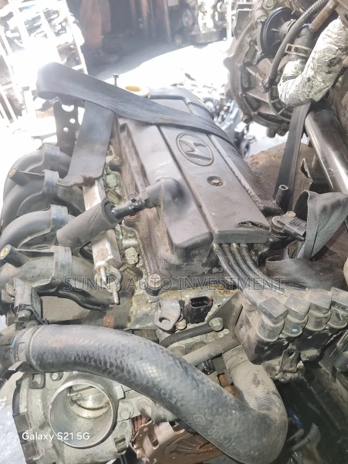 Hyundai Accent and Hyundai Grand I10 4cylinder Engine 2012 .