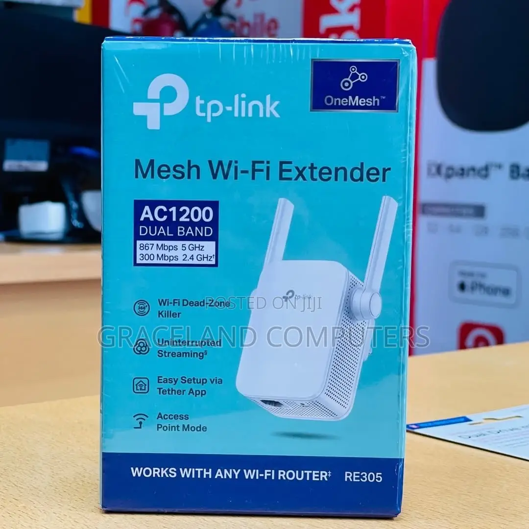 Tp-Link Ac1200 Re305 Dual Band Mesh Wi-Fi Extender