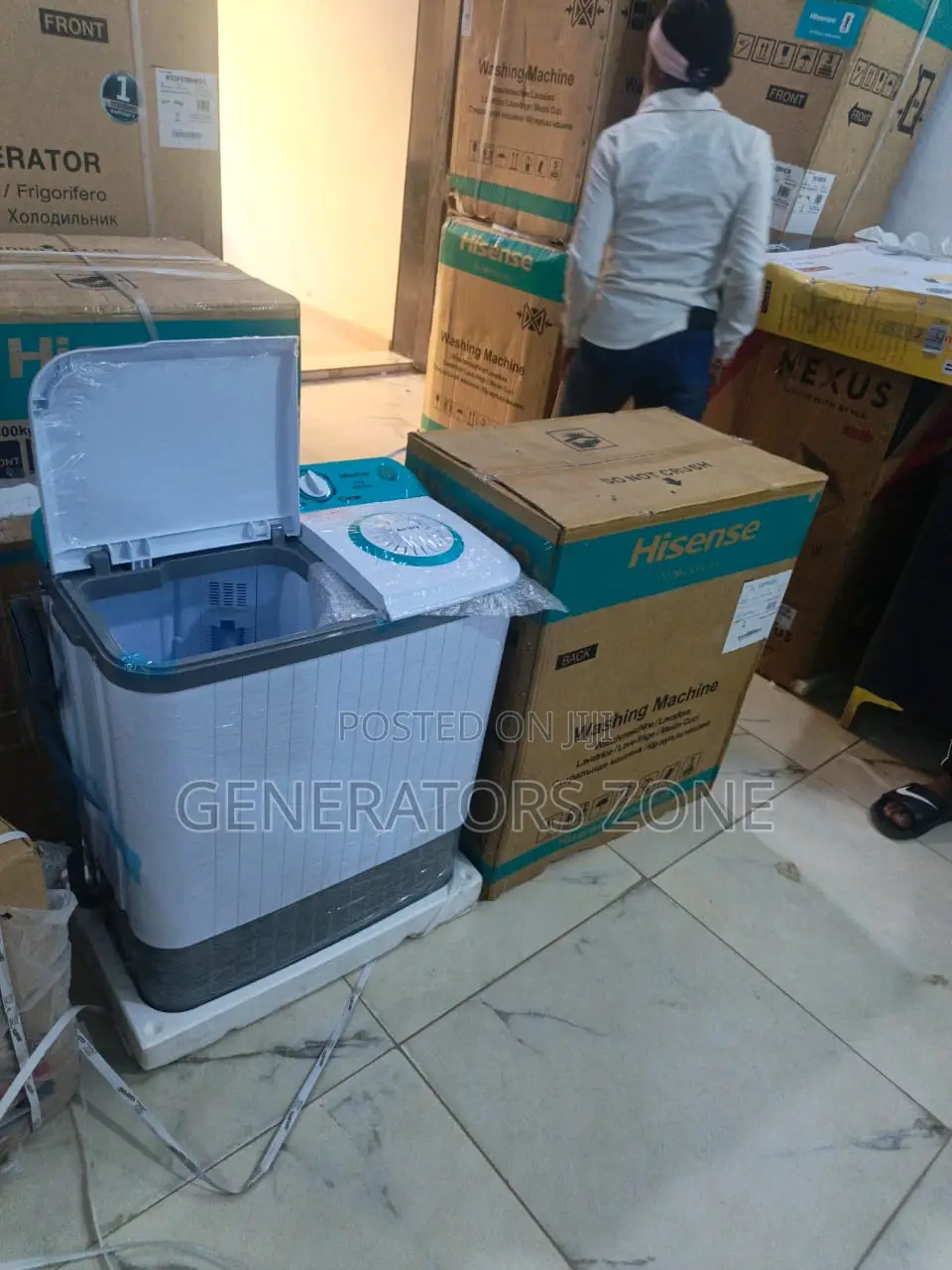 Hisense 5kg Semi Automatic Manual Washing Machine