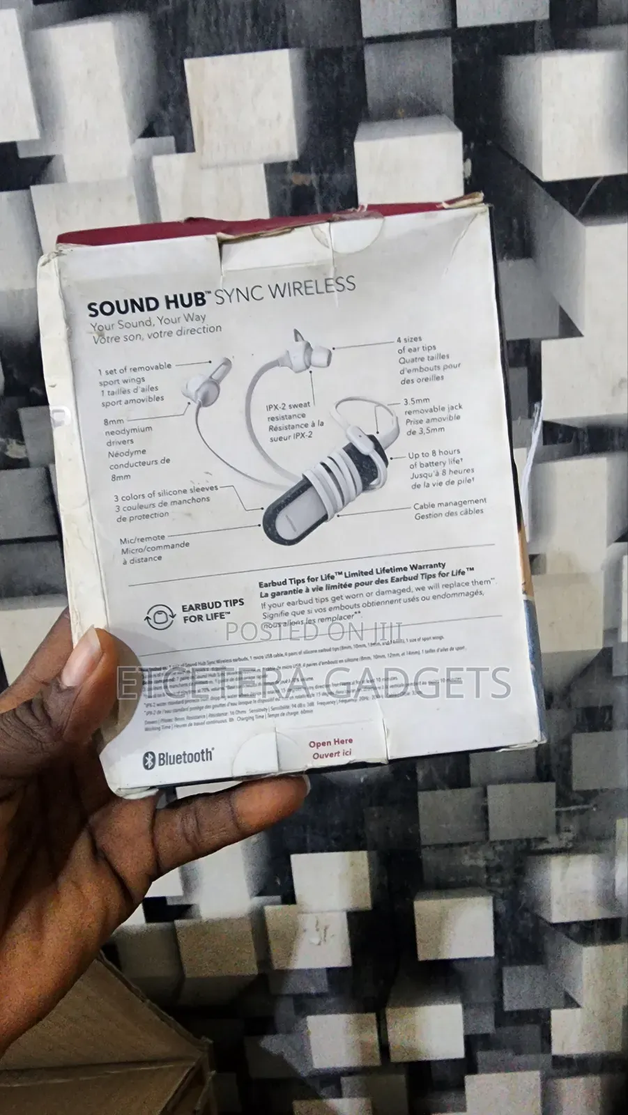 Sound Hub Wireless Receiver + Earbub System