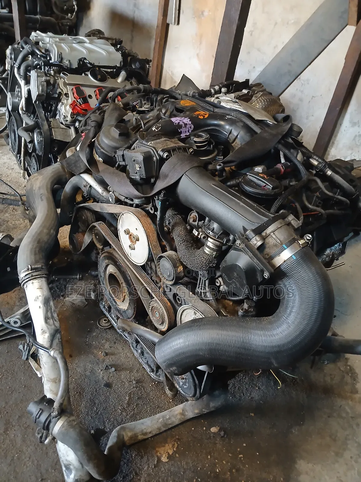 Complete Engine V6 3.0t Tdi Diesel Touareg and Audi Q7 2011-2017