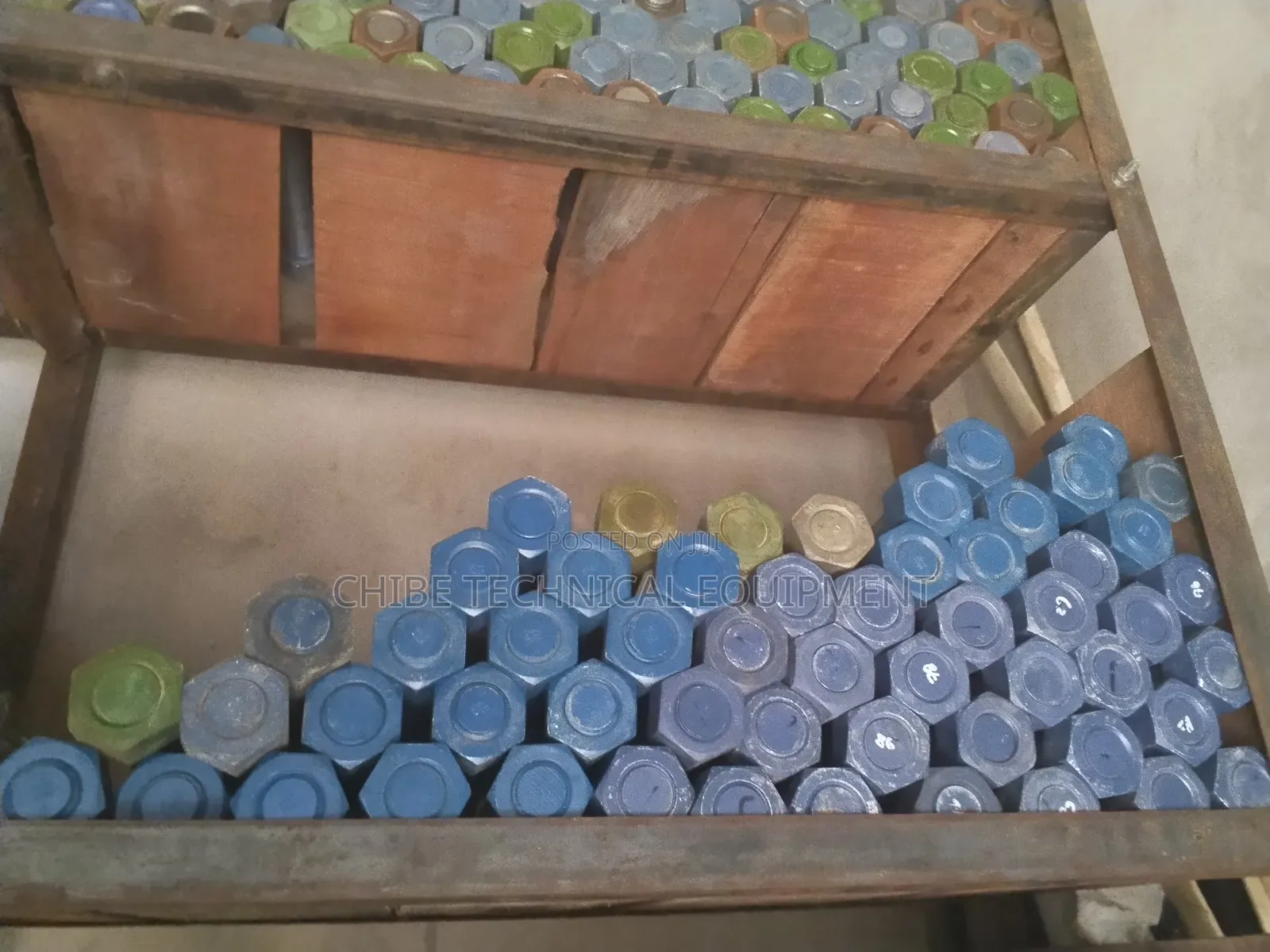 1.3/8 X 280 Teflon Coated Stud Bolt and Nut
