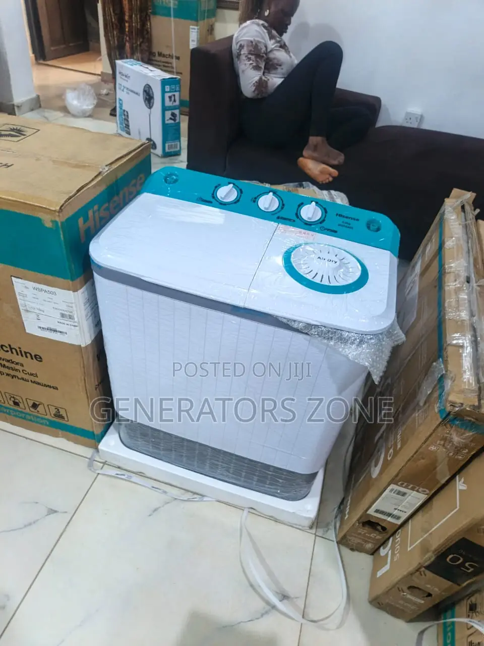 5kg Semi Automatic Laundry Unit Hisense Manual