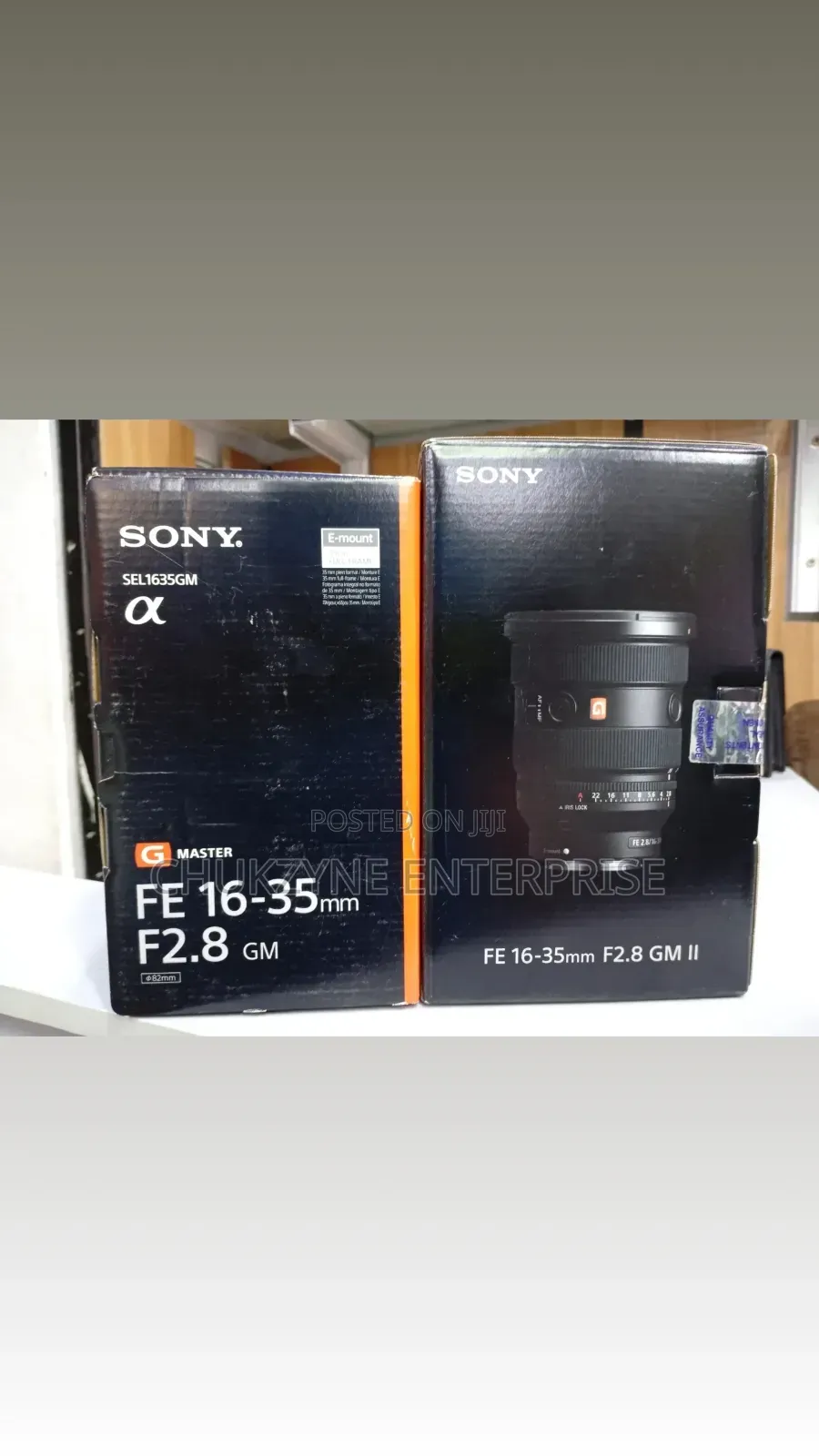 Sony Fe 16-35mm F2.8;Gm