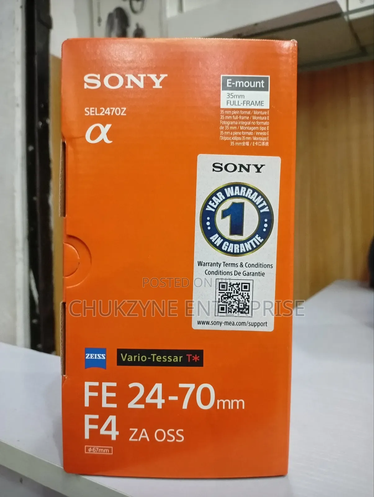 Sony Fe 24-70mm F4