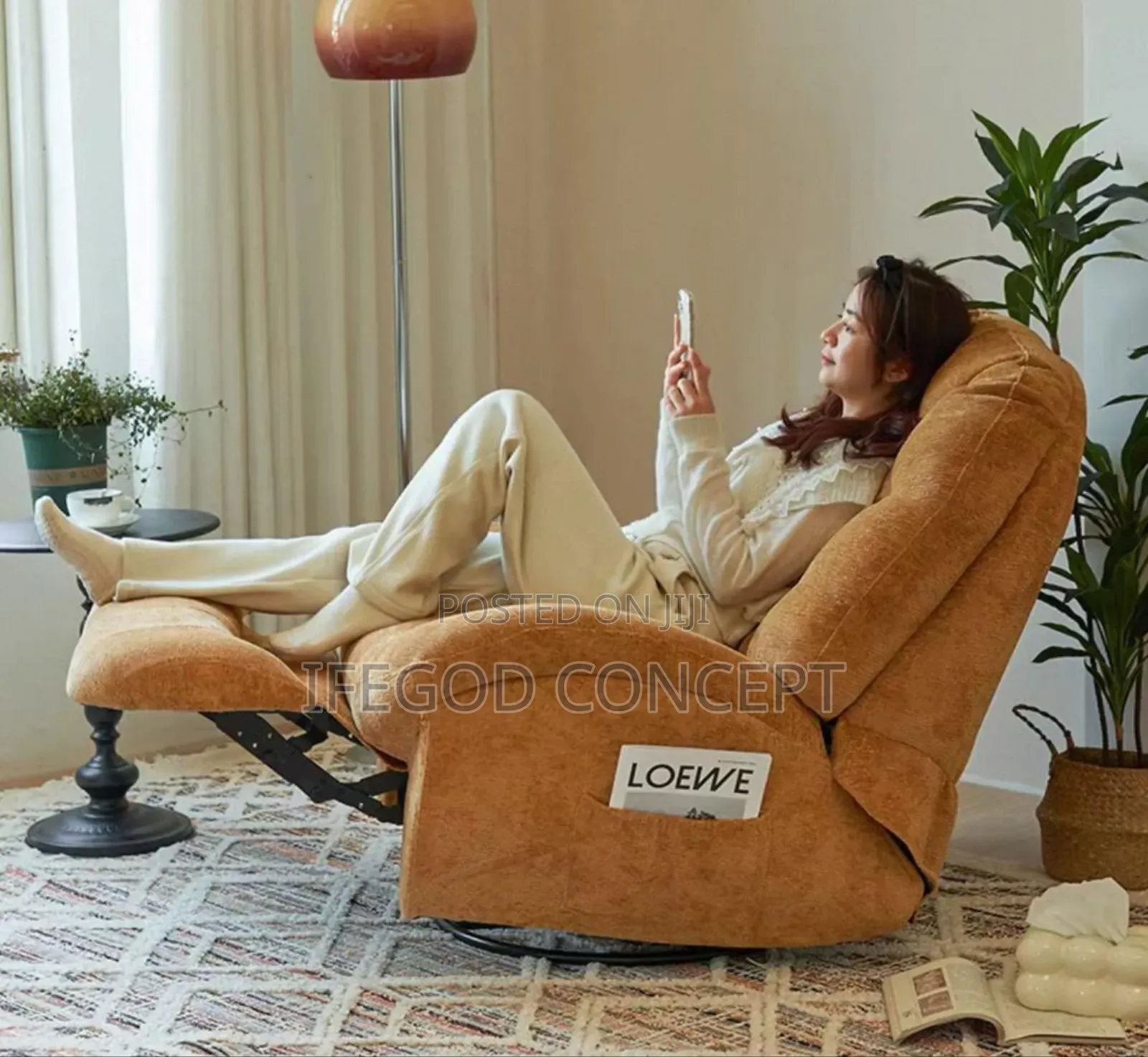 Electric Swivel Recliner Sofa