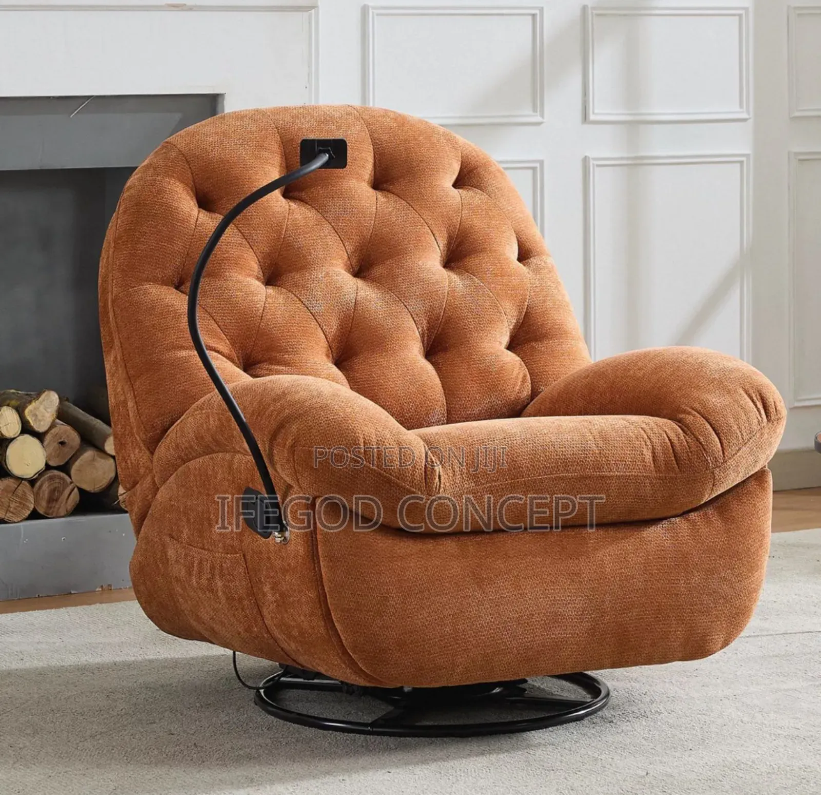 Electric Swivel Recliner Sofa