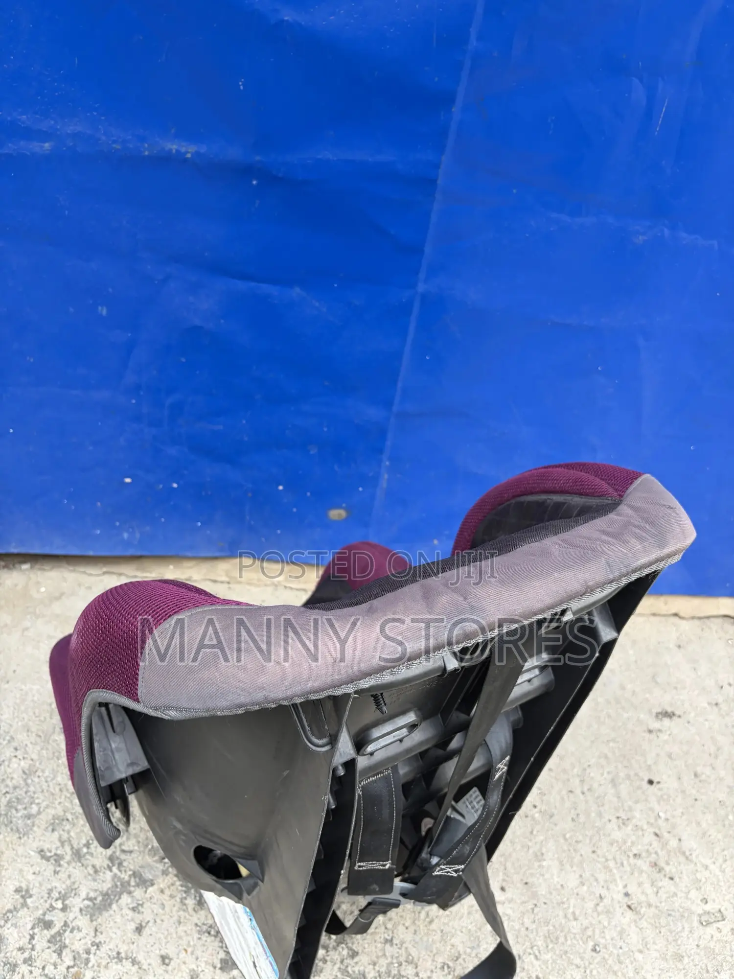 Purple Evenflo Booster Car Seat