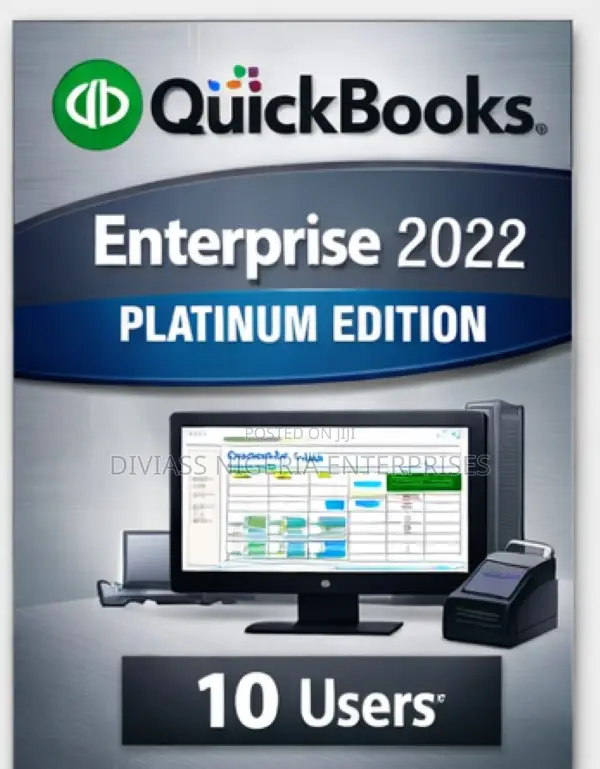 Original Quickbooks Enterprise-Platinum Edition 2022 (10 Users)