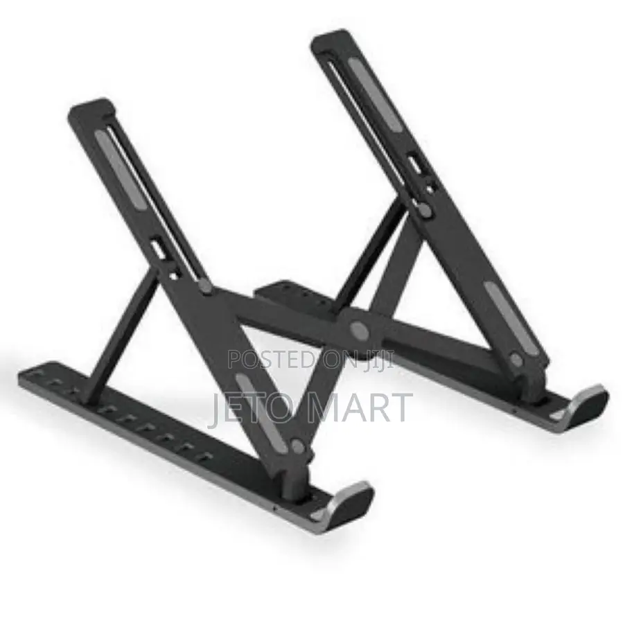 Plastic Foldable Adjustable Stand Holder for Laptop