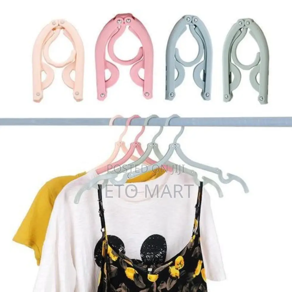 Foldable Travel Hanger "4pcs"